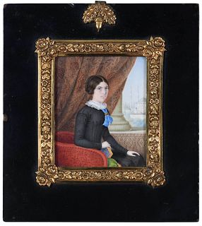 British School Portrait Miniature, Grand Tour 