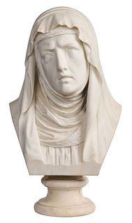 Giovanni Antonio Lanzirotti Sculptural Bust 