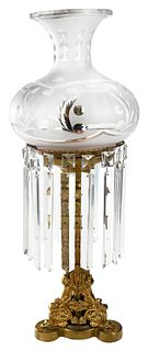 Cornelius & Co. Gilt Bronze Sinumbra Lamp