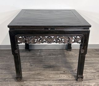 CHINESE LARGE SQUARE ZITAN TABLE