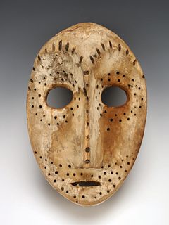 LEGA MASK FROM DRC CENTRAL AFRICA 