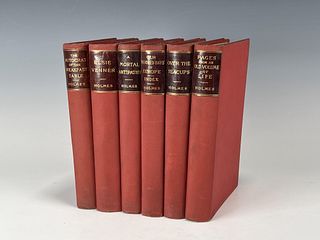 6 VOL THE WRITINGS OF OLIVER WENDELL HOLMES HC