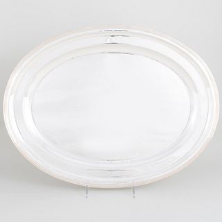 Continental Silver Oval Meat Platter