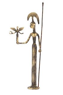 Style of Frederic Weinberg Small Athena Sculpture