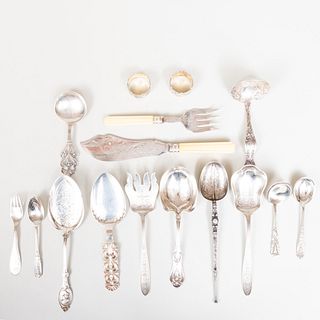 Group of Continental and English Silver Flatware