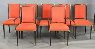 Set of Seven Steel Chairs