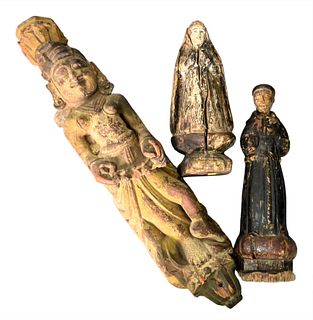 Three Carved Figures