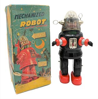 "Robby the Robot" Battery Operated Mechanized Robot Toy