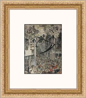 James Ensor The Triumph of Death Custom Framed Print