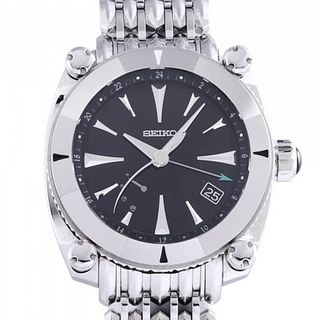 Seiko SEIKO galante SBLA051 black dial watch men's