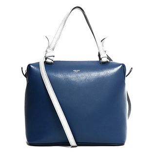 CELINE Celine Shoulder Bag Handbag Blue Gray Ladies