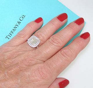 Tiffany & Co Legacy Platinum Diamond Ring