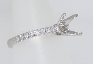 Tiffany & Co Solitaire Diamond Ring Setting