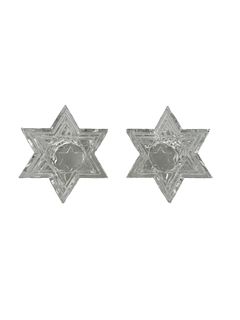 Set Of 2 WMF Star Candle Holders