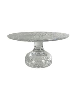 Waterford Crystal Alana Commeragh Cake Stand Plate