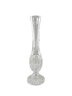 WATERFORD Crystal Bud Vase 9 /14"H