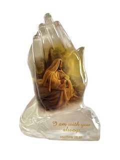 "ALWAYS WITH YOU" BY GREG OLSEN PRAYING HANDS