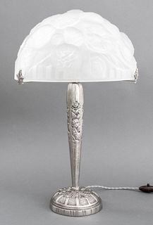 Hettier et Vincent Art Deco Table Lamp, 1920s