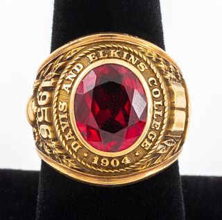 10K Yellow Gold College Class Ring