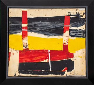 Larry Zox Untitled Oil, 1961