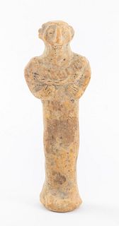 Ancient Syro-Hittite Terracotta Idol Figure