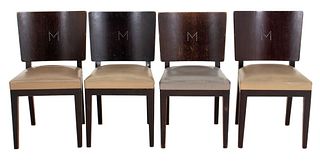 Christian Liaigre, Mercer Hotel Dining Chairs, 4