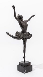 Dancing Ballerina Bronze Sculpture