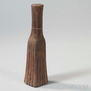 Tonga Carved Wood Tapa Beater