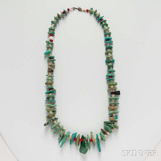 Pueblo Turquoise Necklace