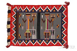 Navajo Germantown Yei Weaving