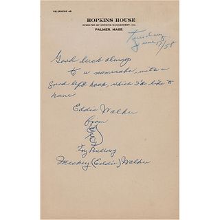 Mickey Walker Signature
