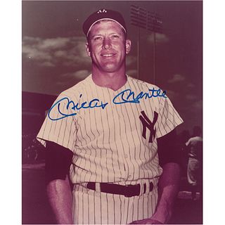 Mickey Mantle Signed Photograph