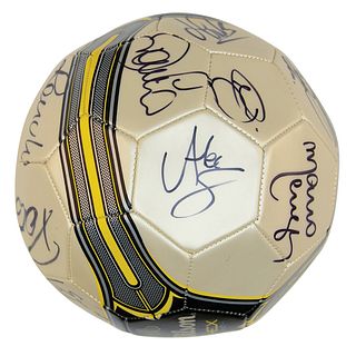 Brazil 2012 National Football Team Signed Soccer Ball