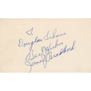 James J. Braddock Signature