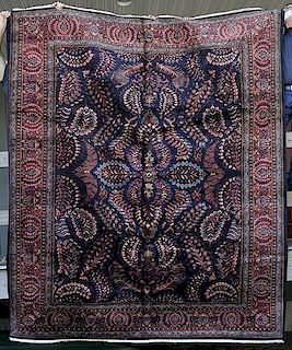 Room size Oriental rug, Kirman, 8' x 10'
