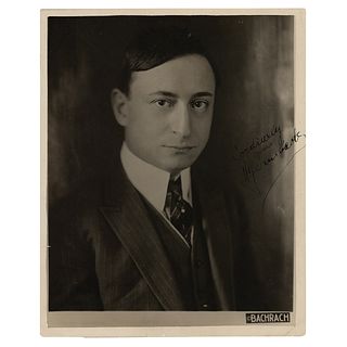 Hugo Gernsback Signed Photograph