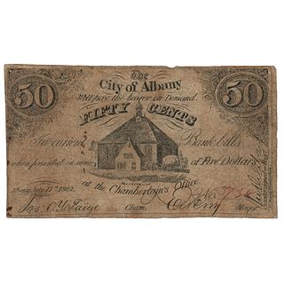 Civil War Currency: Albany, New York