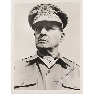 Douglas MacArthur Signed Photograph