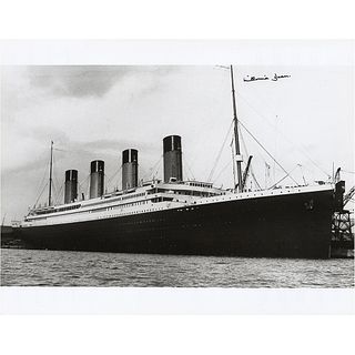 Titanic: Millvina Dean Signed Oversized Photograph