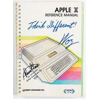 Apple: Wozniak and Wayne Signed Manual