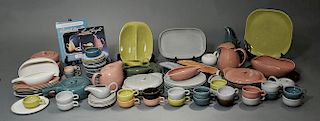 Extensive collection of Russel Wright Mid-Century pottery