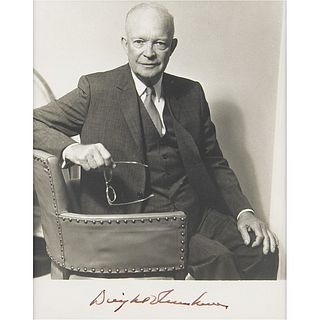 Dwight D Eisenhower Signed Photograph