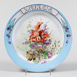 Russian Porcelain Easter Plate
