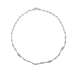 Judith Ripka 18k Gold Diamond Necklace