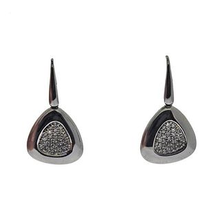 Roberto Coin Silver Diamond Ruby Earrings