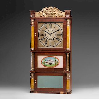 R. & J.B. Terry Shelf Clock