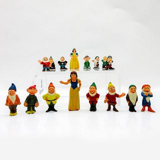 8pc Lead Mini Figures, Snow White and The Seven Dwarfs