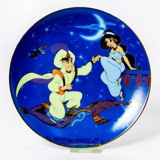 Bradford Exchange Disney Aladdin Plate, Bee Yourself