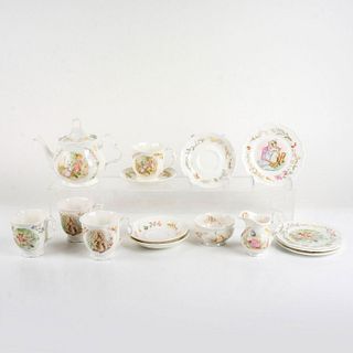 11pc Royal Albert Beatrix Potter, Tea Set