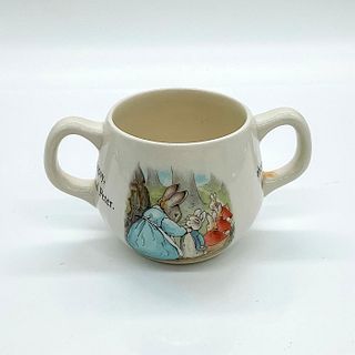 Wedgwood Beatrix Potter Two Handled Mug, Peter Rabbit